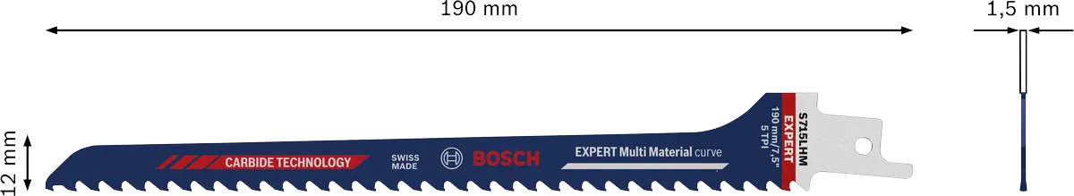 EXPERT Multi Material curve S715LHM