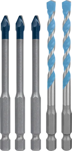 EXPERT HEX-9 Hard Ceramic og Multi Construction borsæt