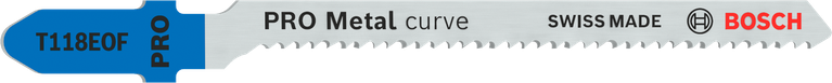 Bosch PRO Metal curve T118EOF stiksavklinge til metal.