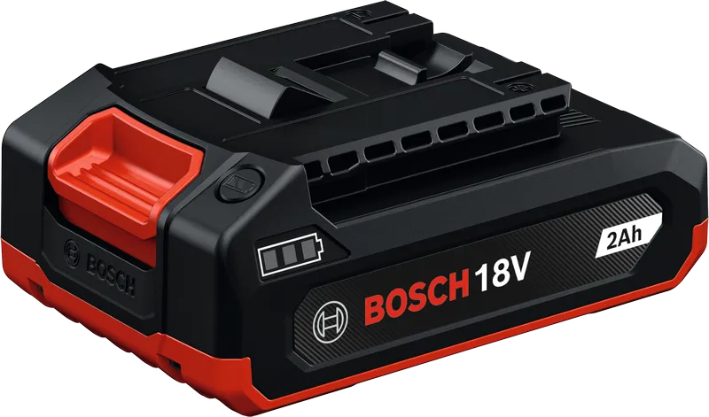 Bosch 18V 2Ah batteripakke til batteridrevne værktøjer.