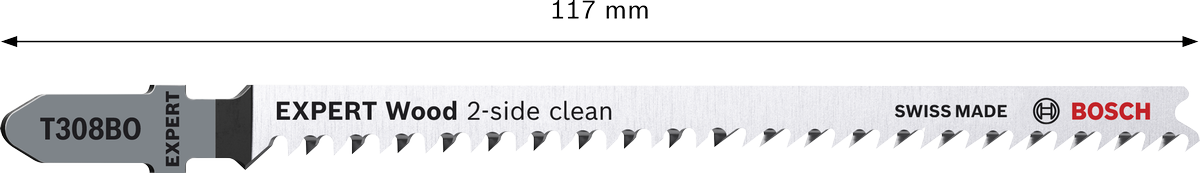EXPERT Wood 2-side clean T308BO