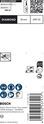 Bosch EXPERT Soft Tile Clean T150RD diamantstiksavklinge.