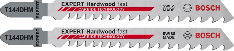Bosch EXPERT Hardwood Fast T144DHM stiksavklinge med hårdmetalfortænder.