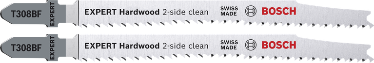 Bosch EXPERT Stiksavklinger til hårdttræ, 2-sidet rengøring T308BF.