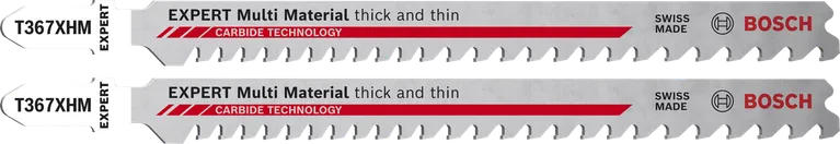 Bosch EXPERT Multi Material T367XHM stiksavklinger i hårdmetal.