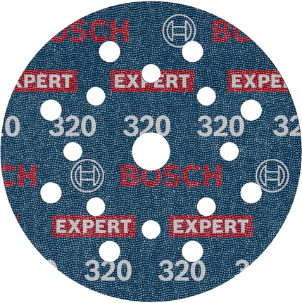 Bosch EXPERT O780 folieslibeskive 125 mm kornstørrelse 320.