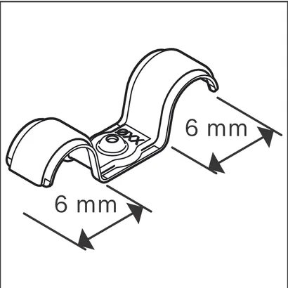 PRO EMD Metal dobbelt kabelgreb