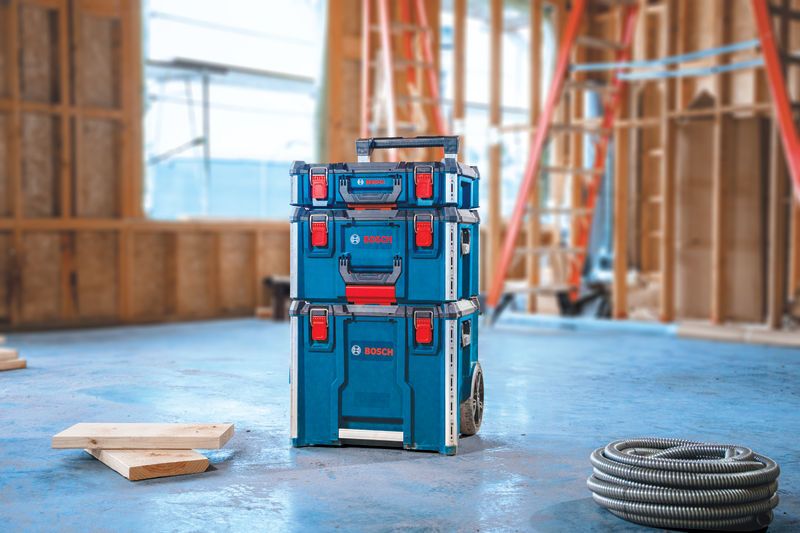 Bosch L-Boxx Contractor værktøjsopbevaringssystem på hjul.