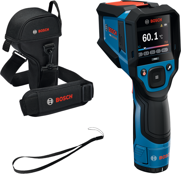 Bosch GIS 800 termisk detektor med bæretaske.