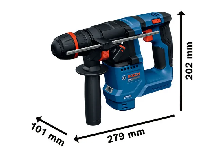 Bosch GBH 18V-18 X akku-borehammer med ONECHUCK.