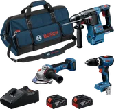 Bosch batteridrevet værktøjssæt.
