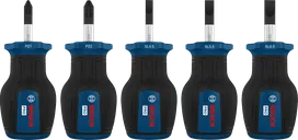 Bosch PRO Stubby skruetrækkersæt PZ/SL med S2-skafter.