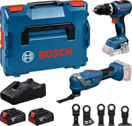 Bosch batteridrevet værktøjssæt.