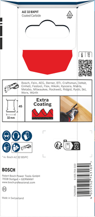 Bosch EXPERT AIZ 32 BXPIT WoodMax dyksavklinge 32 mm, hårdmetal tænder.