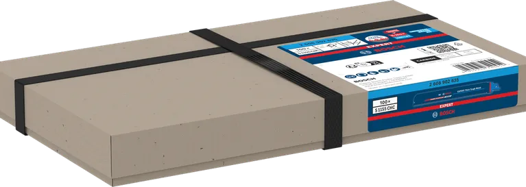 Bosch EXPERT tykke, robuste metalklinger S1155CHC savklinger med 100 dele.