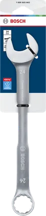 Bosch ringgaffelnøgle 24 mm kromvanadium.