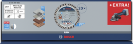 Bosch PRO Multi Material diamantskæreskiver 125 mm sæt.