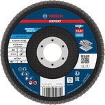 Bosch EXPERT X782 lamelskive vinklet 125 mm, kornstørrelse 80.