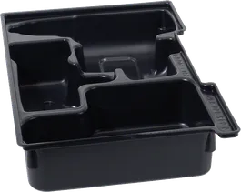 Bosch L-Boxx indlægsbakke til organisering af værktøj og tilbehør.