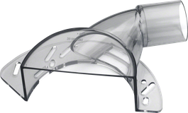 Bosch skærevejledning med støvudsugning til kanter.