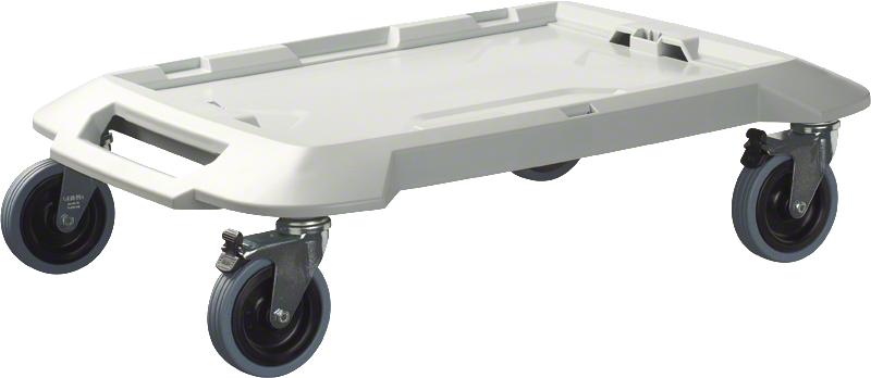 Bosch transportvogn med fire drejehjul.