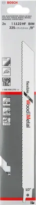 شفرة المنشار Bosch S1122HF للخشب والمعادن مقاس 9 بوصات.