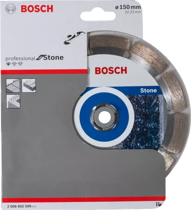 قرص قطع الماس من Bosch للحجر، 150 ملم.
