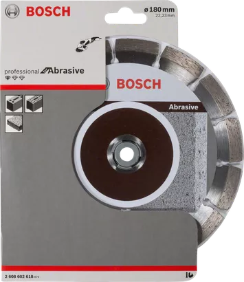 قرص القطع الماسي الكاشط من Bosch 180 ملم.