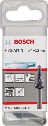 Bosch HSS-AlTiN 4-12 مم.