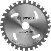 شفرة منشار دائري قياسية من Bosch للفولاذ 136 مم.