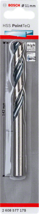 Bosch HSS PointTeQ 11.0 مم ملتوٍ.