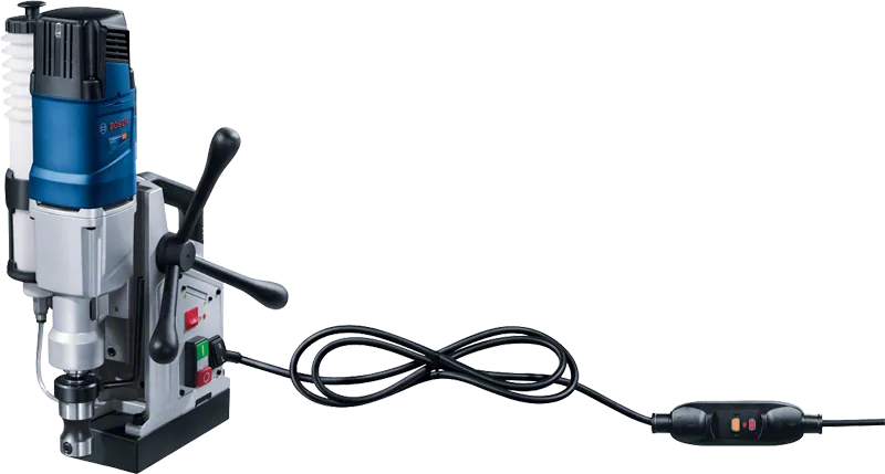 مثقاب Bosch GBM 50-2 ذو النواة المغناطيسية لحفر الفولاذ.