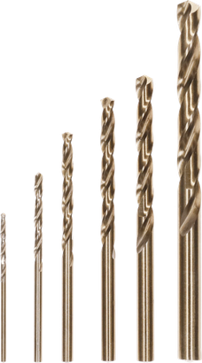 مجموعة مثقاب Bosch PRO من الفولاذ المقاوم للصدأ HSS-Co Twist، 6 أحجام.