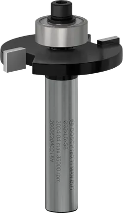 بت التوجيه Bosch PRO Slotting، ساق 8 مم لقطع دقيقة.