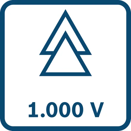 حاصل على شهادة VDE بجهد 1000 فولت.