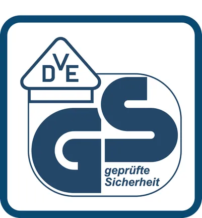 تم اختبار السلامة وفقًا لمعايير VDE GS.