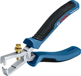 أداة تعرية الأسلاك من Bosch بطول 160 مم بمقبض ناعم مريح.