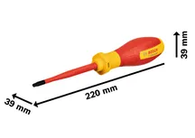 مفك براغي Bosch VDE TX25x100 بمقبض معزول.