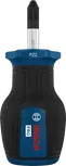 مفك براغي قصير من Bosch PRO PZ2 x 25 مم بمقبض مريح.