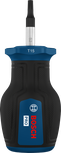 مفك براغي قصير من Bosch PRO TX15 بمقبض مريح.
