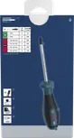 مجموعة مفكات براغي Bosch برو PZ/SL مكونة من 6 قطع مع عمود من الفولاذ S2.