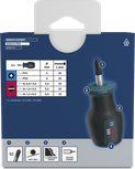 مجموعة مفكات براغي Bosch برو القصيرة PH/SL مع عمود S2 وتصميم مضاد للتدحرج.
