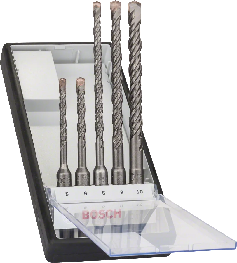 Bosch SDS plus-5 hammer drill bit set 5-piece.