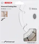 Bosch diamond cutting disc 150 mm for universal use.