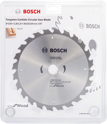 Bosch circular saw blade eco for wood.