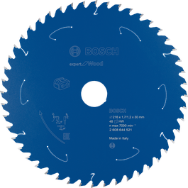 Bosch Expert for Wood circular saw blade 216mm 48T.