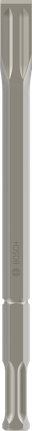Bosch PRO HEX-5C flat chisel 22 mm hex shank.
