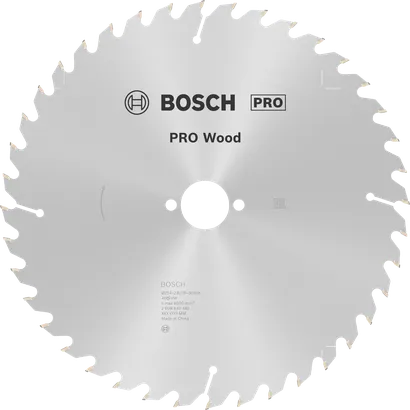 Bosch PRO Wood circular saw blade, 254 mm 40T.