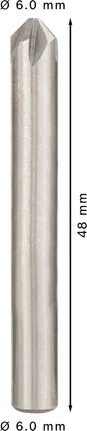 Bosch PRO Steel HSS Countersink Bit 6 x 48 mm.