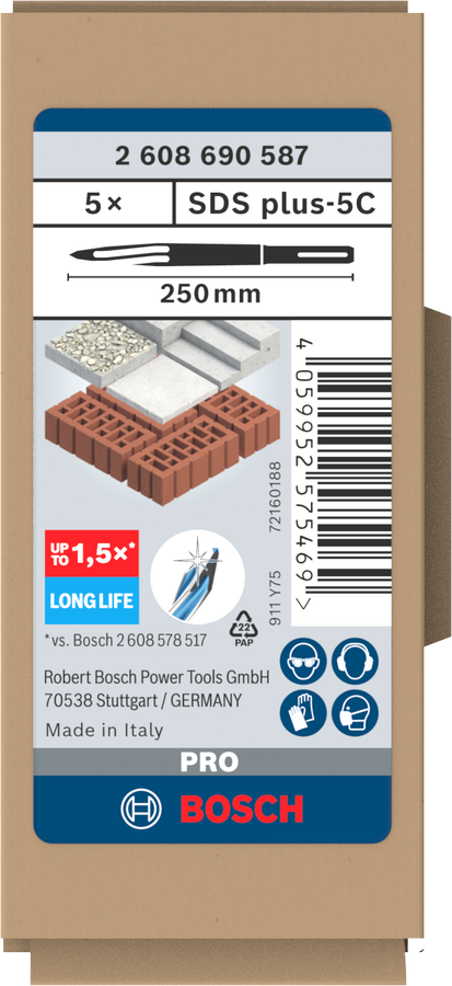 PRO SDS plus-5C Set